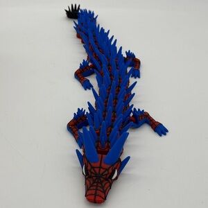 3D printed Spiderman dragon 17” Fidget Toy Fun Collectible Stress Re…